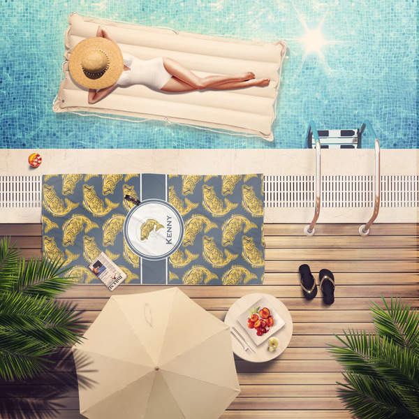 Fish Pool Towel Lifestyle