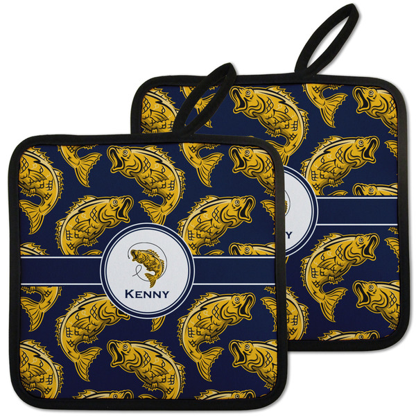 Fish Pot Holders - Set of 2 MAIN