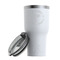 Fish RTIC Tumbler -  White (with Lid)