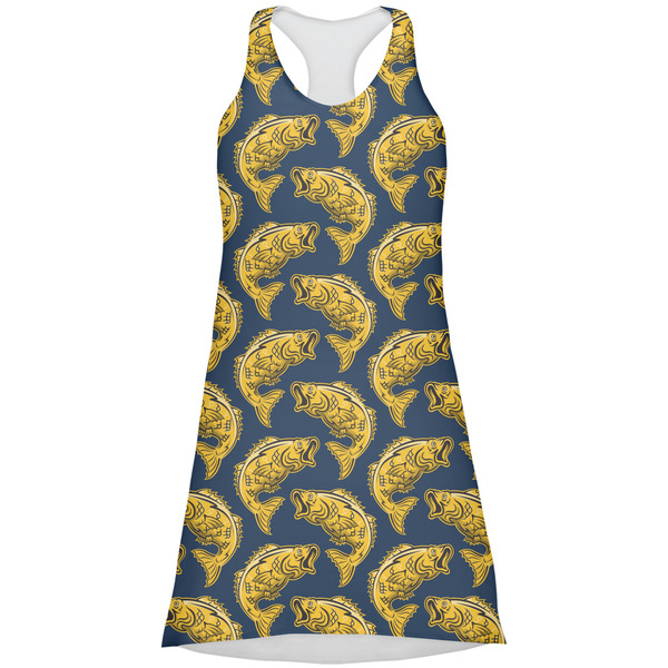 Custom Fish Racerback Dress - Large
