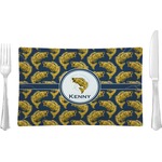 Fish Rectangular Glass Lunch / Dinner Plate - Single or Set (Personalized)