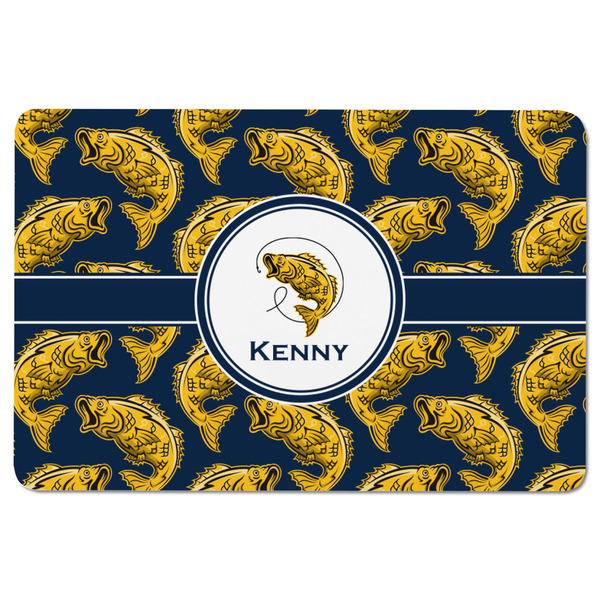 Fish Rectangular Fridge Magnet - FRONT