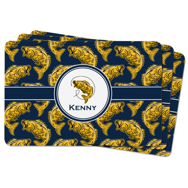 Fish Rectangular Fridge Magnet - THREE