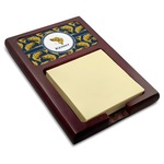Fish Red Mahogany Sticky Note Holder (Personalized)