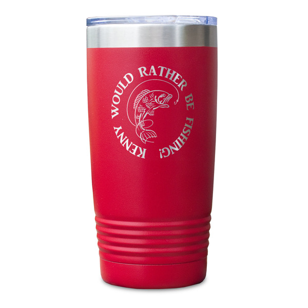 Fish Red Polar Camel Tumbler - 20oz - Single Sided - Approval