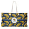 Fish Large Tote Bag with Rope Handles (Personalized)