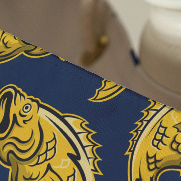 Fish Large Rope Tote - Close Up View