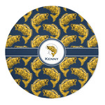 Fish 5' Round Indoor Area Rug (Personalized)