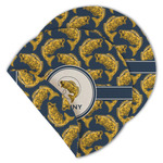 Fish Round Linen Placemat - Double Sided - Set of 4 (Personalized)