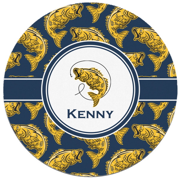 Fish Round Mousepad - APPROVAL