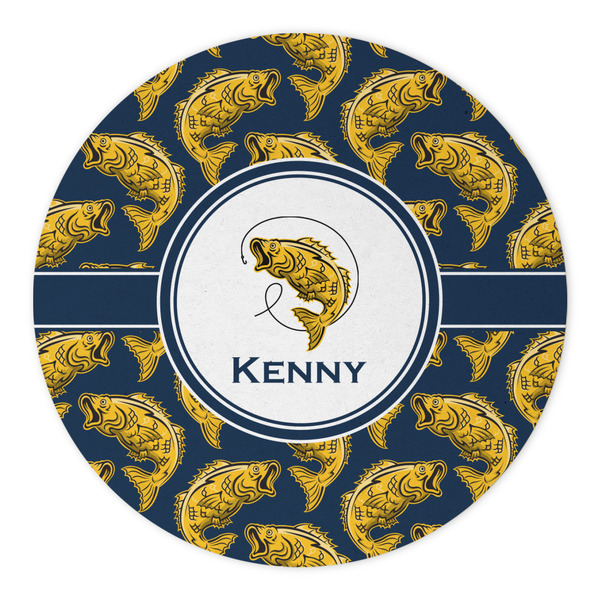 Fish Round Paper Coaster - Approval