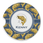 Fish Sandstone Car Coaster - Single (Personalized)