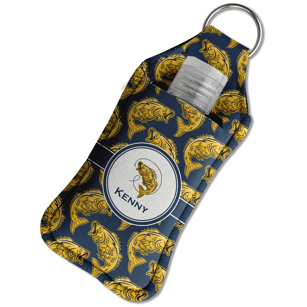 Fish Sanitizer Holder Keychain - Large in Case