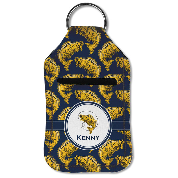 Fish Sanitizer Holder Keychain - Small (Front Flat)