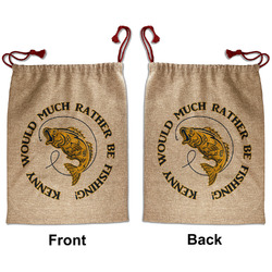 Fish Santa Sack - Front & Back (Personalized)