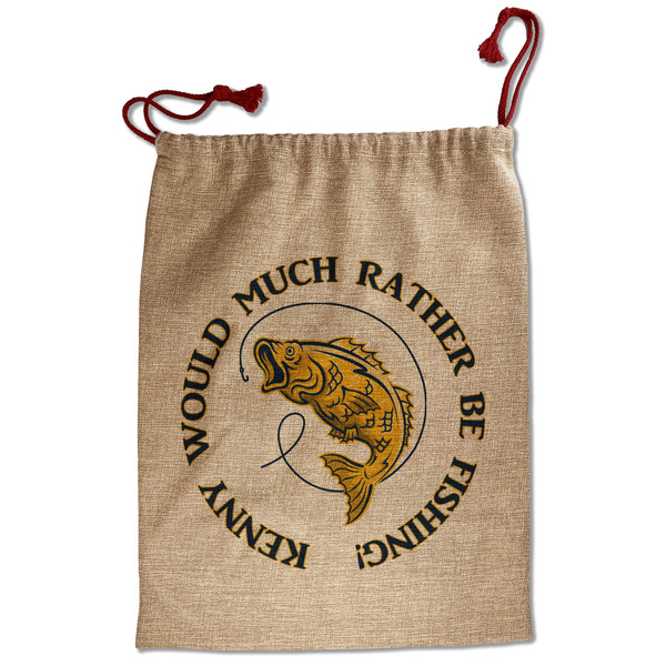 Fish Santa Bag - Front