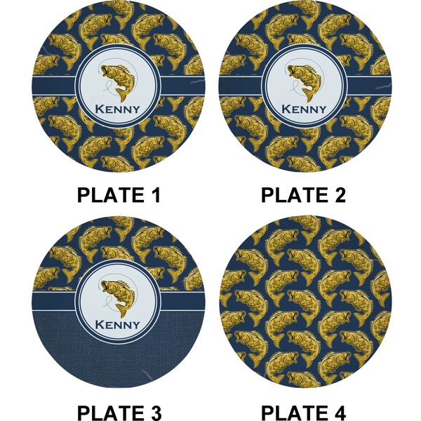 Fish Set of Appetizer / Dessert Plates (Approval)