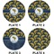 Fish Set of Lunch / Dinner Plates (Approval)