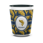 Fish Ceramic Shot Glass - 1.5 oz - Two Tone - Single (Personalized)