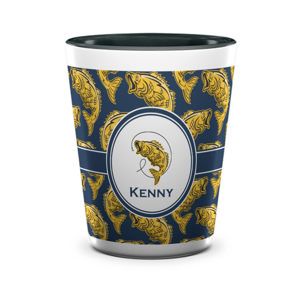 Fish Shot Glass - Two Tone - FRONT