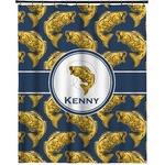 Fish Extra Long Shower Curtain - 70"x84" (Personalized)
