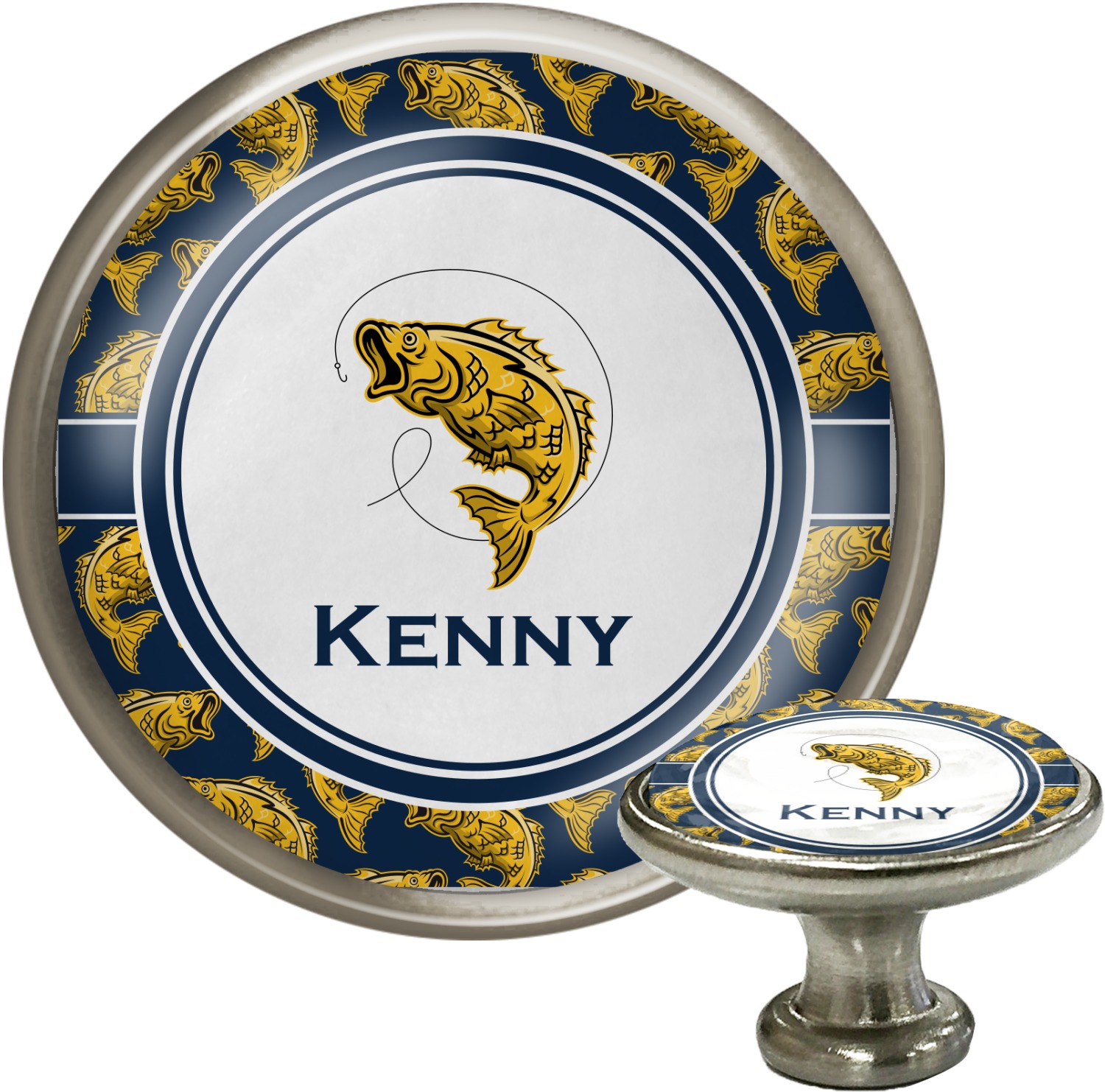 Fish Knob (Personalized) YouCustomizeIt