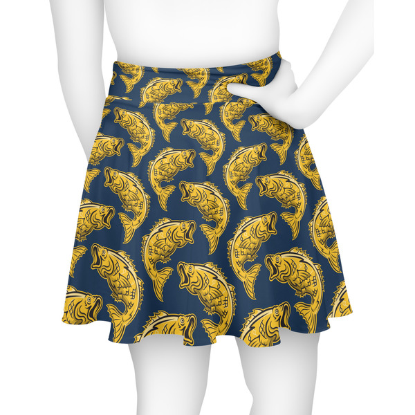 Fish Skater Skirt - Back