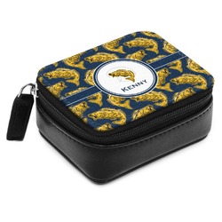 Fish Small Leatherette Travel Pill Case (Personalized)