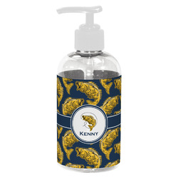Fish Plastic Soap / Lotion Dispenser (8 oz - Small - White) (Personalized)
