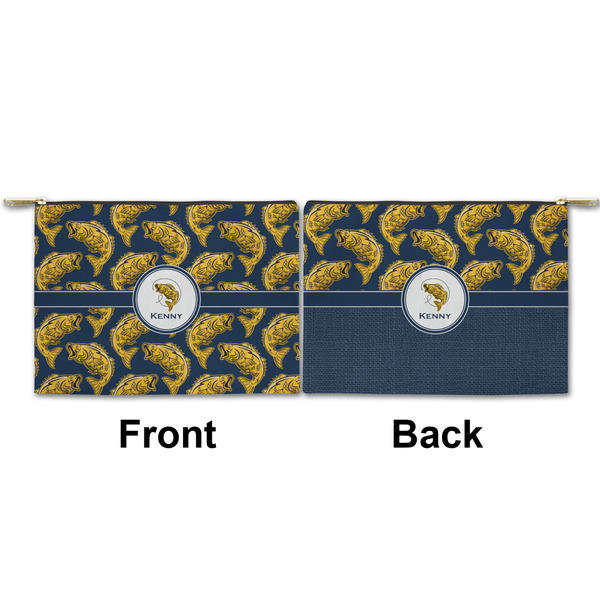 Fish Small Zipper Pouch Approval (Front and Back)