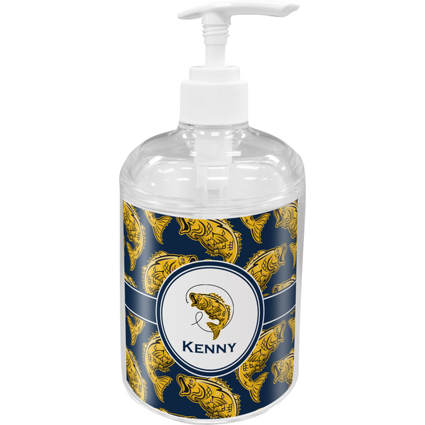 Custom Fish Acrylic Soap & Lotion Bottle (Personalized)