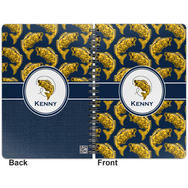 Fish Spiral Journal 7 x 10 - Apvl