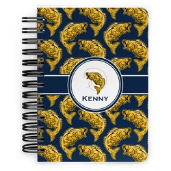 Fish Spiral Notebook - 5x7 w/ Name or Text