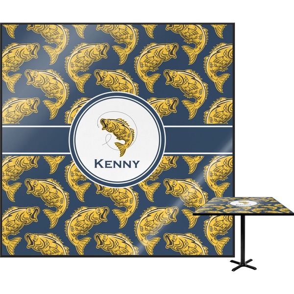 Custom Fish Square Table Top (Personalized)