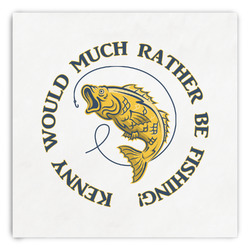 Fish Paper Dinner Napkins (Personalized)