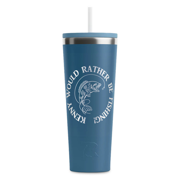 Custom Fish RTIC Everyday Tumbler with Straw - 28oz (Personalized)