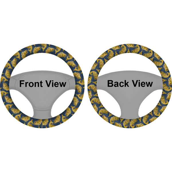Fish Steering Wheel Cover- Front and Back