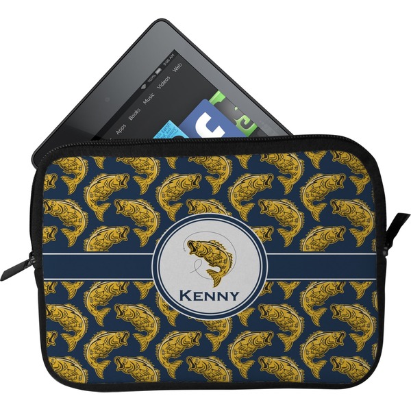 Custom Fish Tablet Case / Sleeve - Small (Personalized)