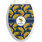 Fish Toilet Seat Decal Elongated