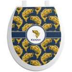 Fish Toilet Seat Decal (Personalized)