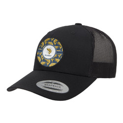 Fish Trucker Hat - Black (Personalized)