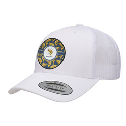 Fish Trucker Hat - White (Personalized)