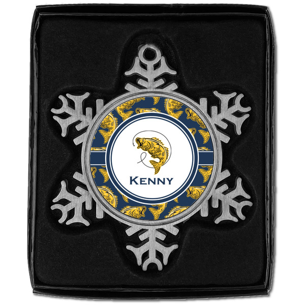 Fish Vintage Snowflake - In box