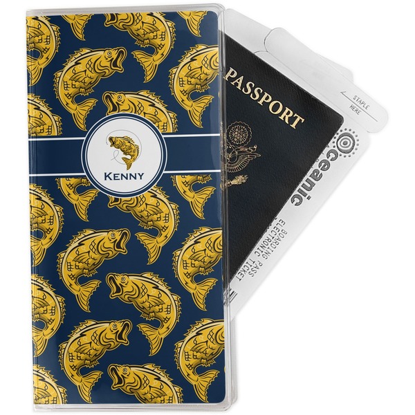 Custom Fish Travel Document Holder