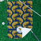 Fish Waffle Weave Golf Towel - In Context