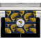 Fish Waffle Weave Towel - Full Color Print - Lifestyle2 Image