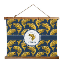 Fish Wall Hanging Tapestry - Wide (Personalized)