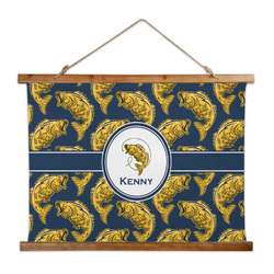 Fish Wall Hanging Tapestry - Wide (Personalized)