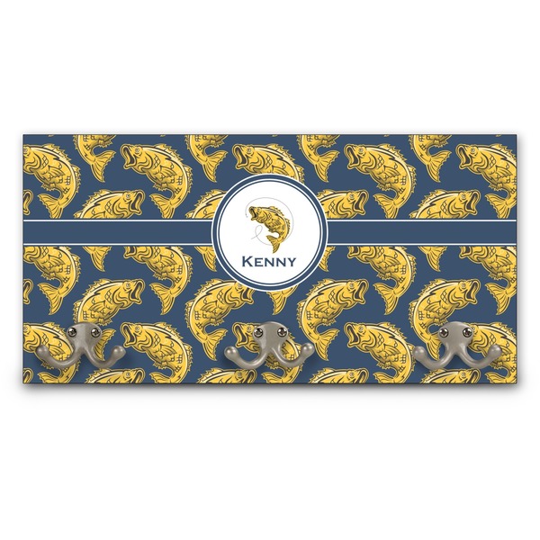 Custom Fish Wall Mounted Coat Rack (Personalized)