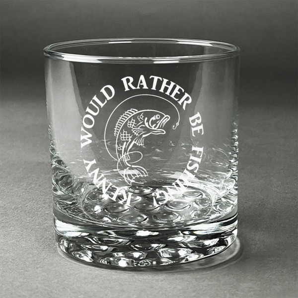 Custom Fish Whiskey Glass (Single) (Personalized)
